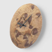 Grande Horloge Ronde Cookie de choc (Angle)
