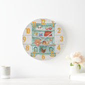 Grande Horloge Ronde Cooking Kitchen (Maison)