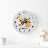 Grande Horloge Ronde cool digger (Maison)