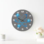 Grande Horloge Ronde Cool et Nerd (Maison)