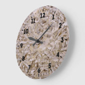 Grande Horloge Ronde Copie de recouvrement de contreplaqué de (Angle)