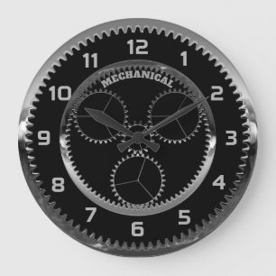 Grande Horloge Ronde Copie mécanique personnalisée de vitesse