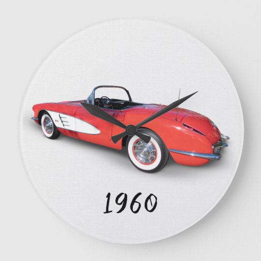 Grande Horloge Ronde Corvette convertible (Recto)