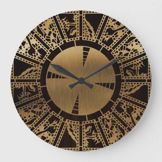 Grande Horloge Ronde Côté Lamentations Tombées A (Recto)