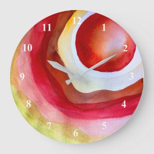 Grande Horloge Ronde Coucher de soleil