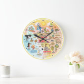 Grande Horloge Ronde Coucher de soleil SoCal (Maison)