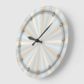 Grande Horloge Ronde Couleur Classique Harmonie Roulement Décor (Angle)