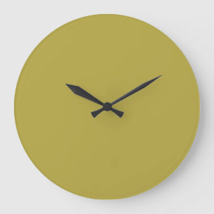 Grande Horloge Ronde Couleur traditionnelle laiton mise en correspondan