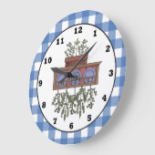 Grande Horloge Ronde Country Spice cartoon kitchen clock (Angle)