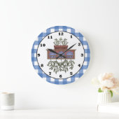 Grande Horloge Ronde Country Spice cartoon kitchen clock (Maison)