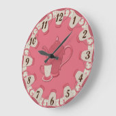 Grande Horloge Ronde Coupe Shabby (Angle)