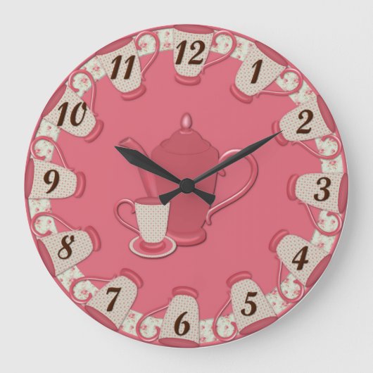 Grande Horloge Ronde Coupe Shabby (Recto)