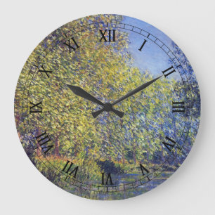 Grande Horloge Ronde Courbe de l'Epte River près de Giverny par Claude