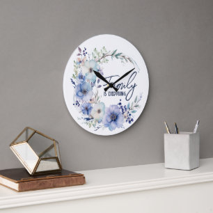 Grande Horloge Ronde Courbe de soumission familiale