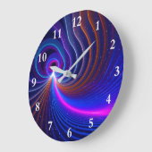 Grande Horloge Ronde Courbure De L'Espace (Angle)