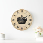 Grande Horloge Ronde Couronne (Maison)