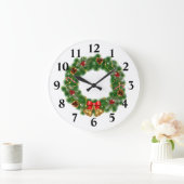 Grande Horloge Ronde Couronne décorative (Maison)