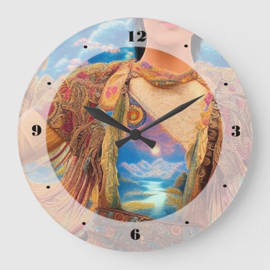 Grande Horloge Ronde Couronnes d'or (Recto)