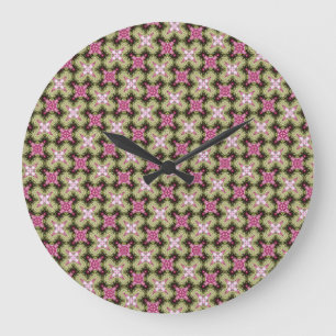 Grande Horloge Ronde Coussin décoratif Heather & Moss