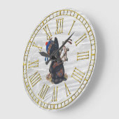 Grande Horloge Ronde Coute Scottie (Angle)
