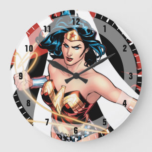 Grande Horloge Ronde Couverture comique Wonder Woman #12