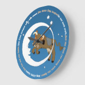 Grande Horloge Ronde Cow Jumped Over the Moon (Angle)