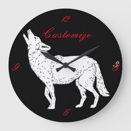 Grande Horloge Ronde Coyote Howling Thunder_Cove (Recto)