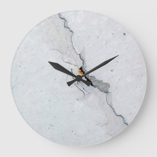 Grande Horloge Ronde Cracked concrete (Recto)