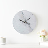 Grande Horloge Ronde Cracked concrete (Maison)