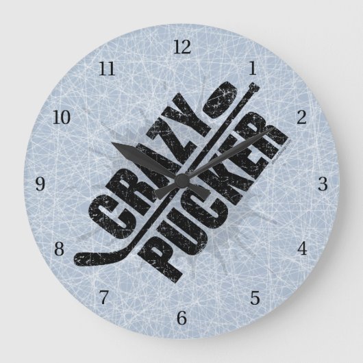 Grande Horloge Ronde Crazy Pucker (Hockey) (Recto)