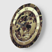 Grande Horloge Ronde Création d'horloge (Angle)