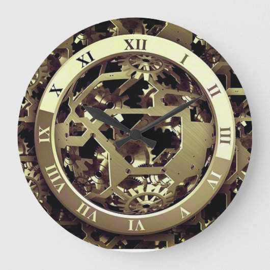 Grande Horloge Ronde Création d'horloge (Recto)