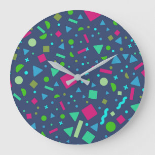 Grande Horloge Ronde Création géométrique de la figure 5