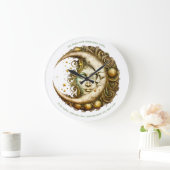 Grande Horloge Ronde Créez votre propre déesse victorienne Steampunk Mo (Maison)