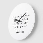 Grande Horloge Ronde Créez votre propre devis (Angle)