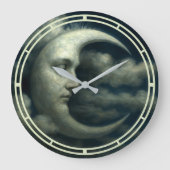 Grande Horloge Ronde Crescent Moon Face (Recto)