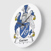 Grande Horloge Ronde Crest de Garner (Angle)
