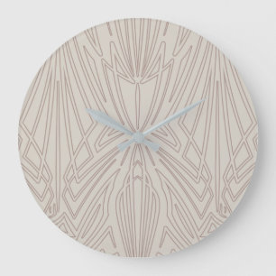 Grande Horloge Ronde Cristal 1