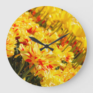 Grande Horloge Ronde Croissance en or