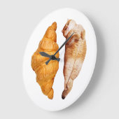 Grande Horloge Ronde Croissant (Angle)