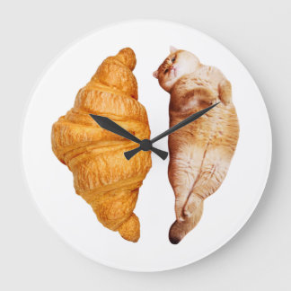 Grande Horloge Ronde Croissant