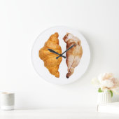 Grande Horloge Ronde Croissant (Maison)