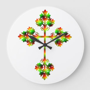 GRANDE HORLOGE RONDE CROIX DE FANCY