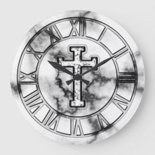 Grande Horloge Ronde Croix glorieuse