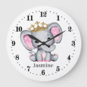Grande Horloge Ronde cube girl princess (Recto)