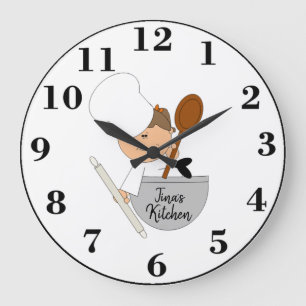 Grande Horloge Ronde Cuisine