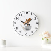 Grande Horloge Ronde Cuisine (Maison)