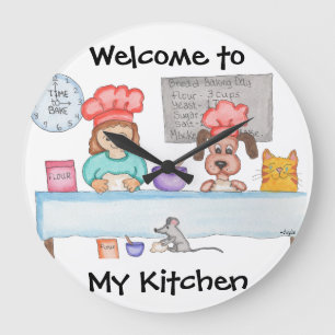 Grande Horloge Ronde Cuisson du pain