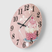 Grande Horloge Ronde Cup cake (Angle)