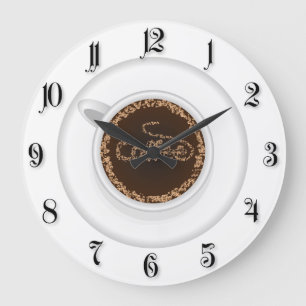Grande Horloge Ronde Cup of coffee